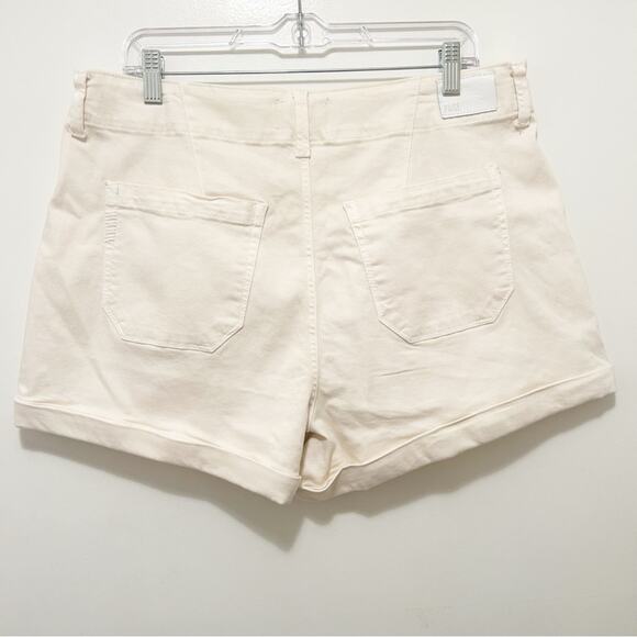 Paige Brooklyn Shorts with Cuffs in Quartz Sand Sz.32 NWT - Picture 9 of 9